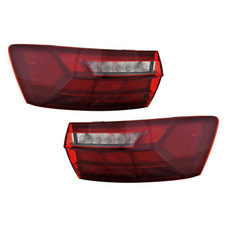TYC® - Driver and Passenger Side Outer Replacement Tail Lights (Standard Line)