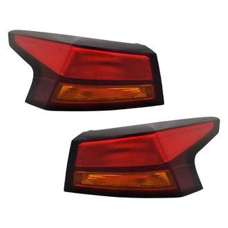 TYC® - Driver and Passenger Side Outer Replacement Tail Lights (CAPA Certified)