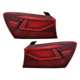 TYC® - Driver and Passenger Side Outer Replacement Tail Lights (CAPA Certified)