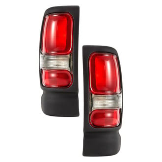 TYC® - Driver and Passenger Side Outer Replacement Tail Light Lens and Housings (CAPA Certified)