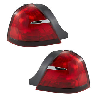 TYC® - Driver and Passenger Side Replacement Tail Lights (Standard Line)