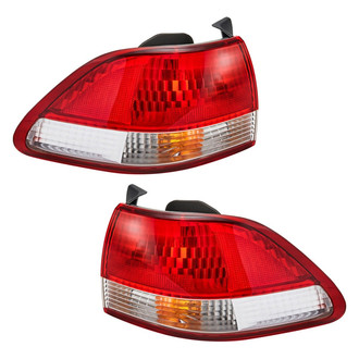 TYC® - Driver and Passenger Side Outer Replacement Tail Lights (Standard Line)