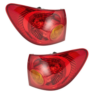 TYC® - Driver and Passenger Side Outer Replacement Tail Lights (Standard Line)