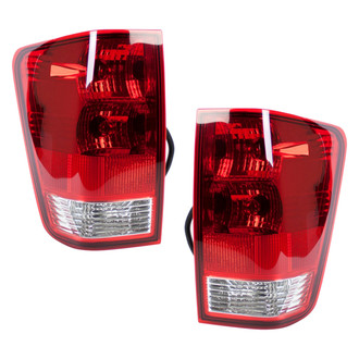 TYC® - Driver and Passenger Side Outer Replacement Tail Lights (CAPA Certified)