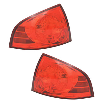 TYC® - Driver and Passenger Side Outer Replacement Tail Lights (Standard Line)