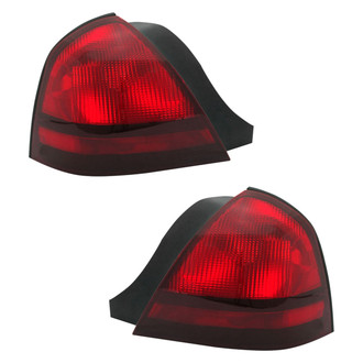TYC® - Driver and Passenger Side Replacement Tail Lights (CAPA Certified)