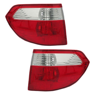 TYC® - Driver and Passenger Side Outer Replacement Tail Lights (CAPA Certified)