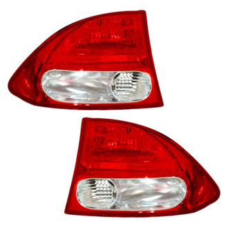 TYC® - Driver and Passenger Side Outer Replacement Tail Lights (CAPA Certified)