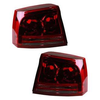 TYC® - Driver and Passenger Side Replacement Tail Light Lens and Housings (Standard Line)