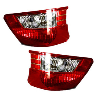 TYC® - Driver and Passenger Side Replacement Tail Light Lens and Housings (Standard Line)