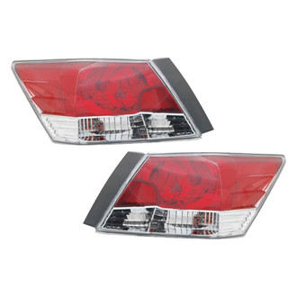 TYC® - Driver and Passenger Side Replacement Tail Lights (CAPA Certified)