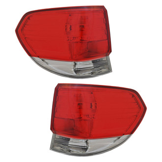 TYC® - Driver and Passenger Side Outer Replacement Tail Lights (CAPA Certified)