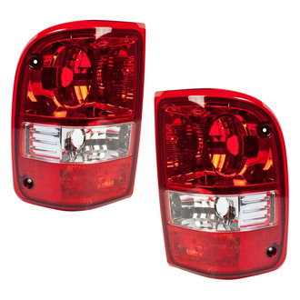 TYC® - Black Factory Replacement Tail Lights