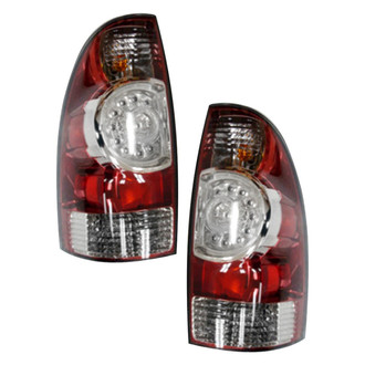TYC® - Black LED Tail Lights