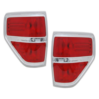 TYC® - Black Factory Replacement Tail Lights