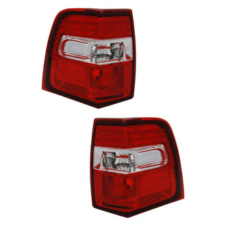 TYC® - Black Factory Replacement Tail Lights