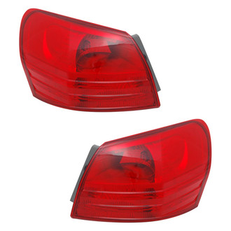 TYC® - Driver and Passenger Side Outer Replacement Tail Lights (CAPA Certified)