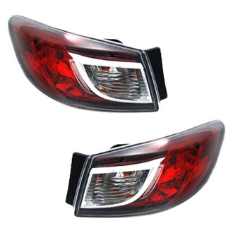 TYC® - Driver and Passenger Side Outer Replacement Tail Lights (Standard Line)
