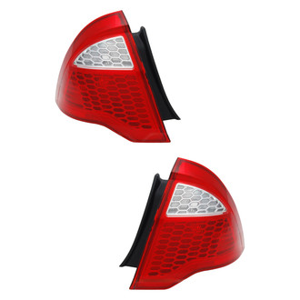 TYC® - Black Factory Replacement Tail Lights