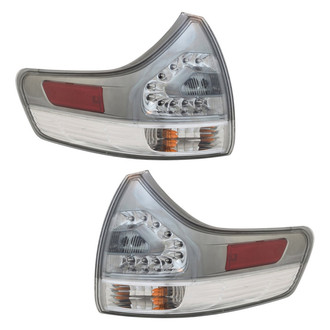 TYC® - Driver and Passenger Side Outer Replacement Tail Lights (Standard Line)