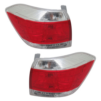 TYC® - Driver and Passenger Side Replacement Tail Lights (CAPA Certified)
