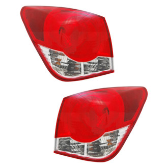 TYC® - Driver and Passenger Side Outer Replacement Tail Lights (CAPA Certified)