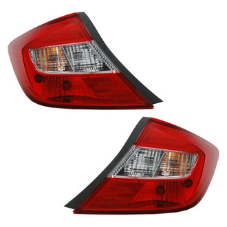 TYC® - Driver and Passenger Side Replacement Tail Lights (CAPA Certified)