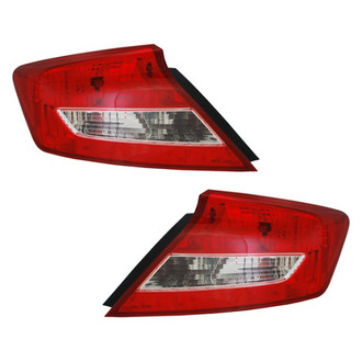 TYC® - Driver and Passenger Side Replacement Tail Lights (CAPA Certified)