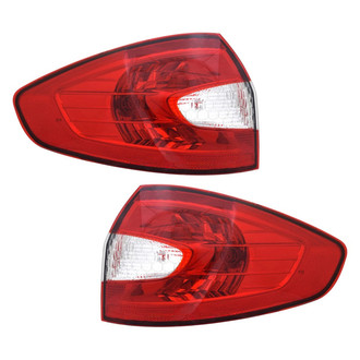 TYC® - Driver and Passenger Side Outer Replacement Tail Lights (CAPA Certified)