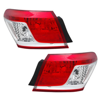 TYC® - Driver and Passenger Side Outer Replacement Tail Lights (CAPA Certified)