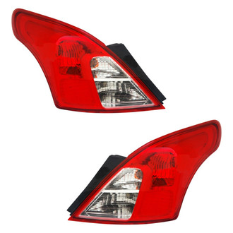 TYC® - Driver and Passenger Side Outer Replacement Tail Lights (CAPA Certified)
