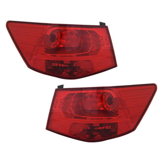 TYC® - Driver and Passenger Side Outer Replacement Tail Lights (Standard Line)