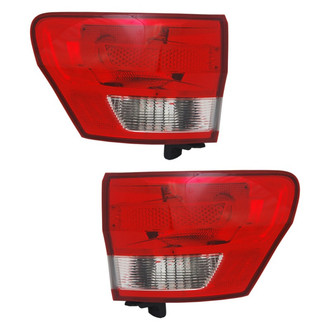 TYC® - Driver and Passenger Side Outer Replacement Tail Lights (CAPA Certified)