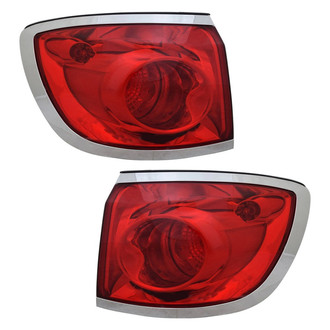 TYC® - Driver and Passenger Side Outer Replacement Tail Lights (CAPA Certified)
