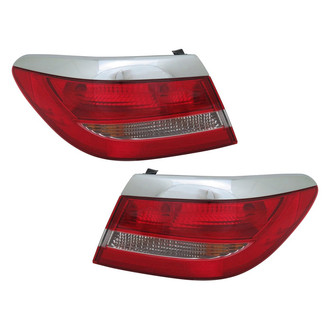 TYC® - Driver and Passenger Side Outer Replacement Tail Lights (CAPA Certified)