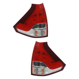 TYC® - Driver and Passenger Side Lower Replacement Tail Lights (CAPA Certified)