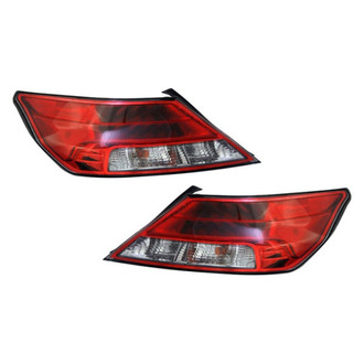 TYC® - Black Factory Replacement Tail Lights