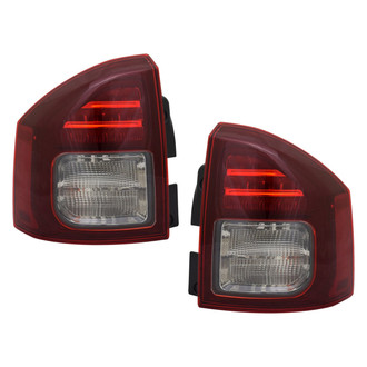 TYC® - Black LED Tail Lights