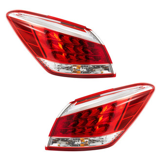 TYC® - Driver and Passenger Side Outer Replacement Tail Lights (Standard Line)