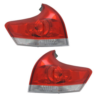 TYC® - Driver and Passenger Side Outer Replacement Tail Lights (Standard Line)