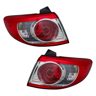 TYC® - Driver and Passenger Side Outer Replacement Tail Lights (Standard Line)