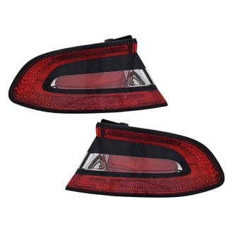 TYC® - Black LED Tail Lights