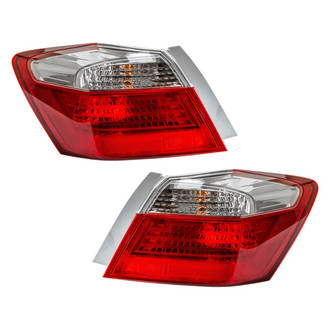 TYC® - Driver and Passenger Side Outer Replacement Tail Lights (CAPA Certified)