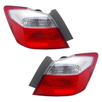 TYC® - Driver and Passenger Side Outer Replacement Tail Lights (Standard Line)