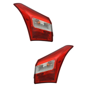 TYC® - Driver and Passenger Side Outer Replacement Tail Lights (Standard Line)