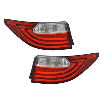 TYC® - Driver and Passenger Side Outer Replacement Tail Lights (Standard Line)