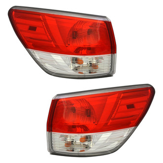 TYC® - Driver and Passenger Side Outer Replacement Tail Lights (CAPA Certified)