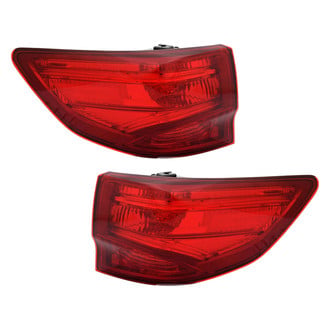 TYC® - Driver and Passenger Side Outer Replacement Tail Lights (CAPA Certified)