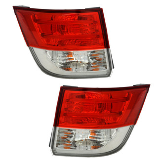 TYC® - Driver and Passenger Side Outer Replacement Tail Lights (CAPA Certified)