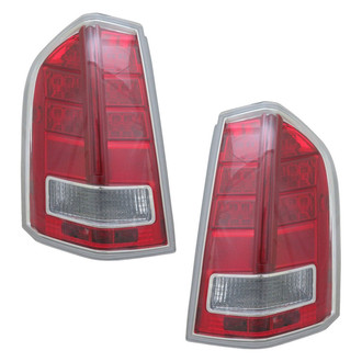 TYC® - Driver and Passenger Side Replacement Tail Lights (CAPA Certified)
